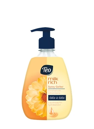 Sapun Lichid Teo Milk Sunny Gerber 400 ml